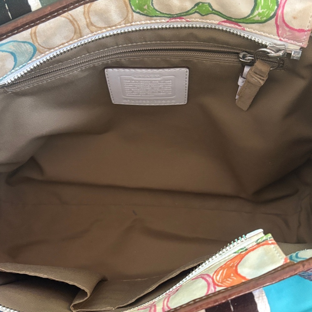 Coach Hampton Multicolor Patchwork Canvas Tote/St… - image 11